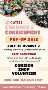 Cuties Consignment Sale - August 26