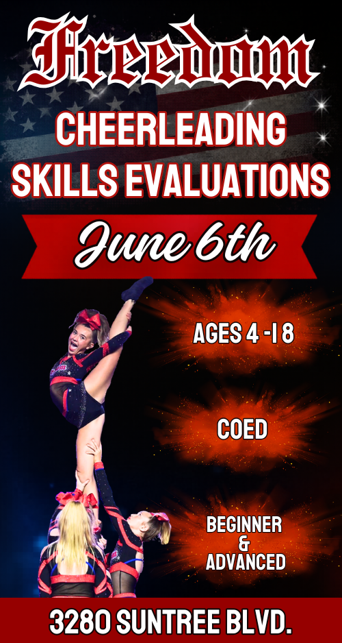 Freedom Cheer Evaluations