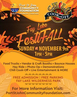 7th Annual Fay Lake FestiFALL and Chili Cook-Off