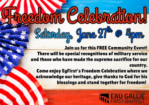 eau gallie first baptist church Freedom Weekend.png