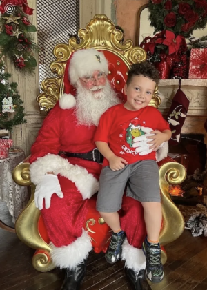 Pictures with Santa