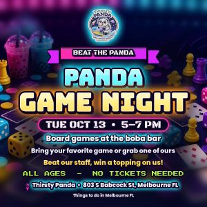 Panda Game Night (Free, All Ages)