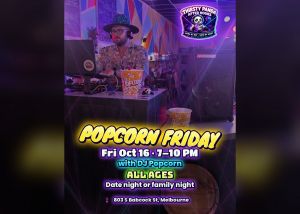 Popcorn Friday with DJ Popcorn (Free, All Ages)