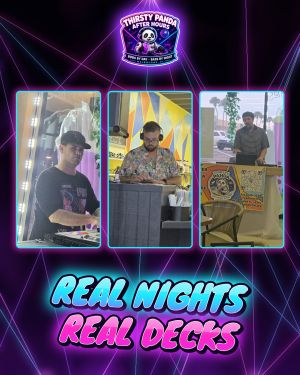 Open Decks hosted by DJ POPCORN (Free, All Ages)