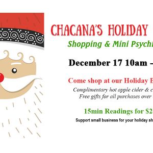 Chacana's Holiday Bazaar!