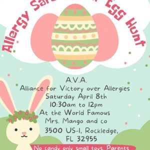 A.V.A.’s Allergy Safe Easter Egg Hunt