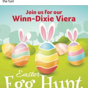 Easter Egg Hunt: Viera Winn-Dixie