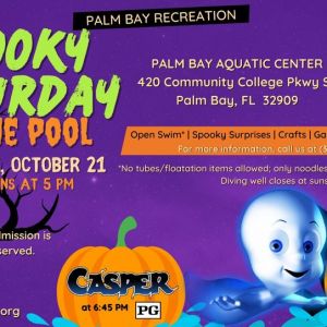 Spooky Movie at the Pool Featuring Casper: Palm Bay Aquatic Center