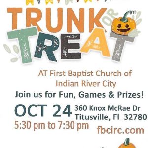 Trunk or Treat: First Baptist Church of Indian River City
