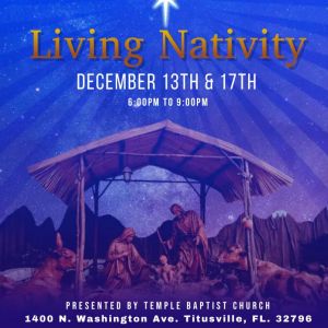 Living Nativity: Temple Baptist Church