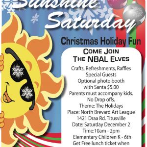 Sunshine Saturday Holiday Funfest