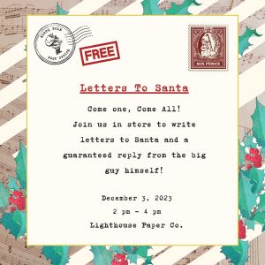 Letters to Santa Workshop: Lighthouse Paper Co