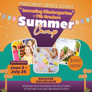 Pinecrest Academy Space Coast Summer Camp