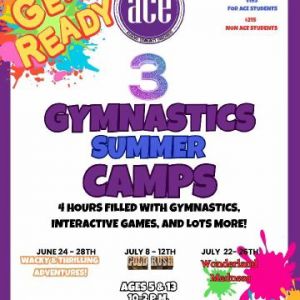 Academic Community Enrichment Gymnastics Summer Camp