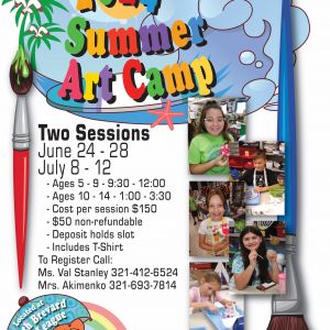 North Brevard Art League Summer Camps