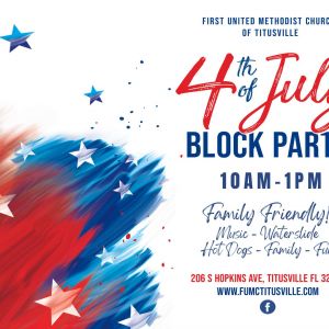 Block Party First United Methodist Church