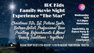 The Star Family Movie Night Experience at IRUMC