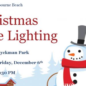 Melbourne Beach Christmas Tree Lighting