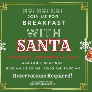 Duran Golf Club: Breakfast with Santa