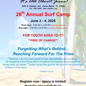 Club Zion Community Church Surf Camp