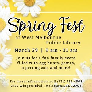 Spring fest: West Melbourne Library