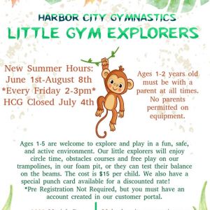 Harbor City Gymnastics-Little Gym Explorers