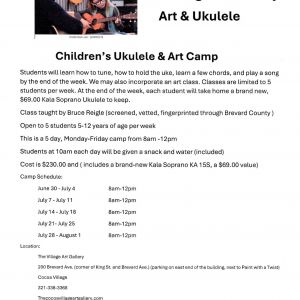 Children's Ukulele & Art Camp