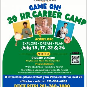 Game On! 20 Hour Career Camp