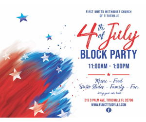 First United Methodist Church-4th of July Block Party
