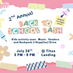 Back to School Bash at Titus Landing