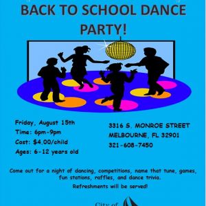 Back to School Dance Party - City of Melbourne