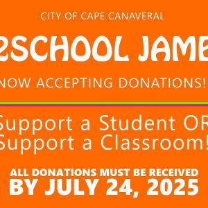 Back2School Supply Drive - City of Cape Canaveral