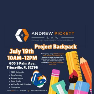 Project Backpack - Titusville, FL