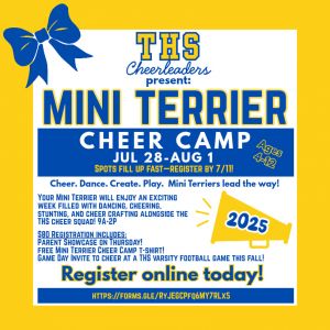Mini Terrier Cheer Camp