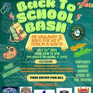 Mr. HaulAway's Annual Back To School Bash