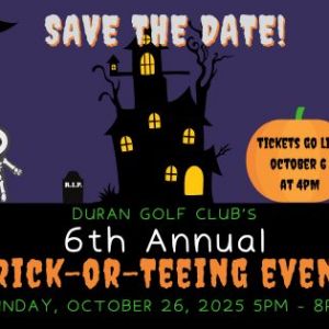 Duran Golf Club: Trick or Teeing Event