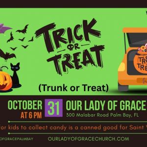 Our Lady of Grace Church Trunk or Treat