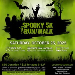 United Way Space Coast Spooky 5K Run/Walk