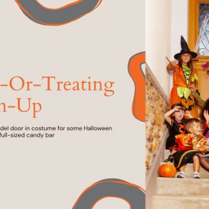 CDS Builders Practice Trick-or-Treating at Our Model Home!