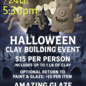 Amazing Glaze Spooky Clay Creations