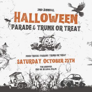Groves Halloween Parade & Trunk or Treat