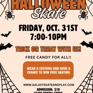 Galaxy Stakeway Halloween Skate