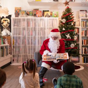 Story and Pictures with Santa benefiting The Children's Hunger Project