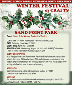 Winter Festival of Crafts at Sand Point Park