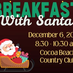 City of Cocoa Beach Breakfast with Santa