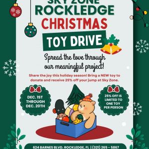 Sky Zone Rockledge Christmas Toy Drive
