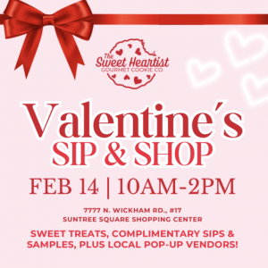 Sweet Heartist: Valentine Sip & Shop