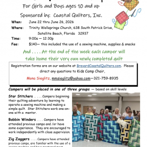 Kids Quilt Camp