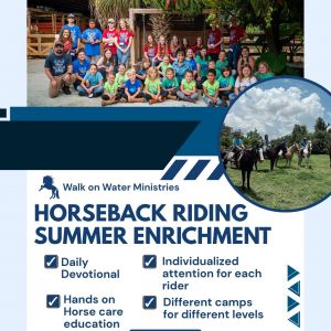 Walk on Water-Horseback Riding Summer Camp