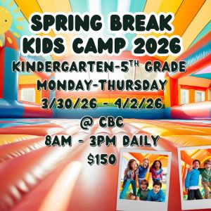 Community Baptist Church of Sebastian: Spring Break Kids Camp
